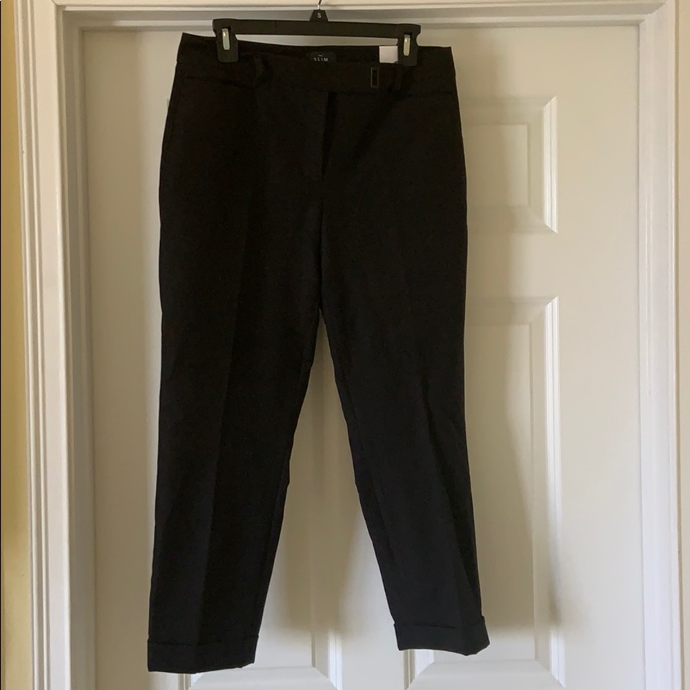 NWT White House Black Market Slim Crop Pants